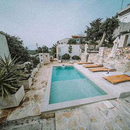 Villa Antonia'S Stonebuilt Mansion With A Private Pool Arménoi Esterno foto